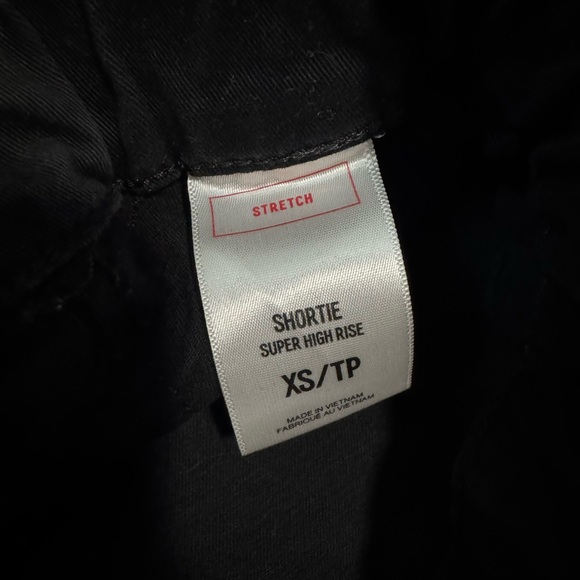 Express Black High-Waist Women's Shorts - Picture 5 of 7